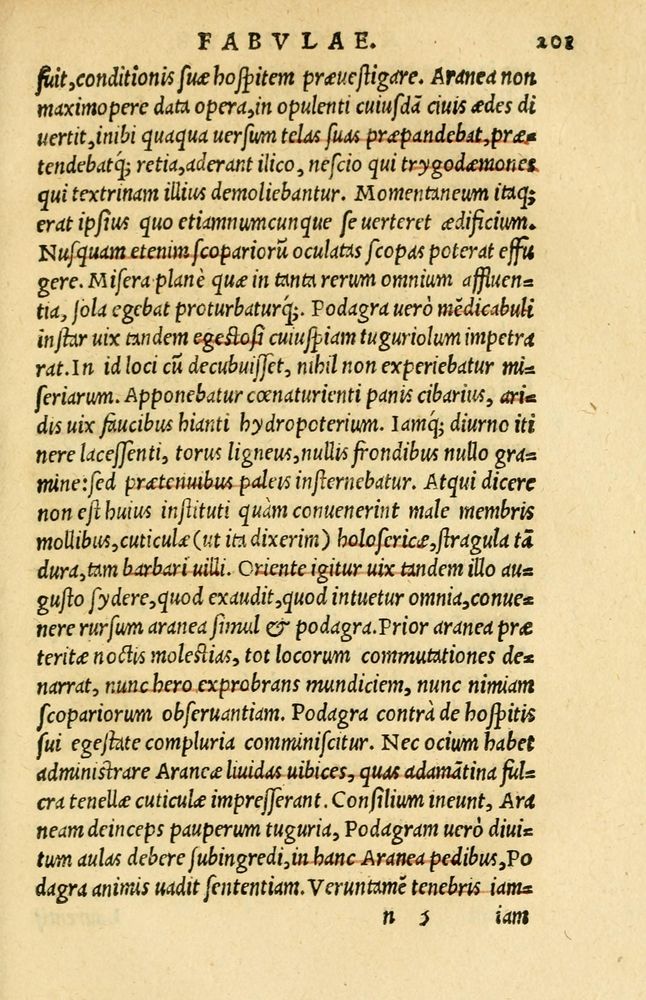 Scan 0175 of Aesopi Phrygis et aliorum fabulae