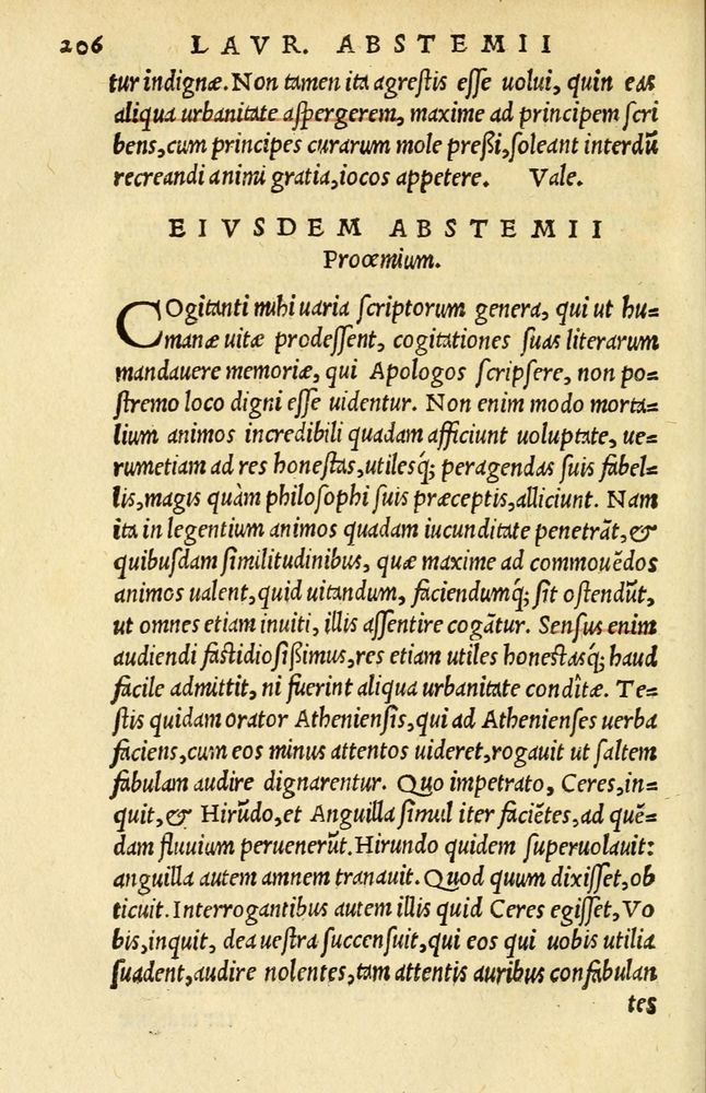 Scan 0180 of Aesopi Phrygis et aliorum fabulae