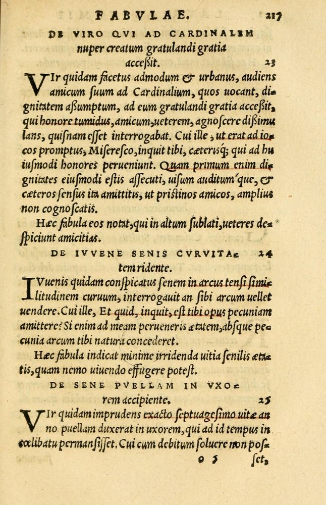 Scan 0191 of Aesopi Phrygis et aliorum fabulae