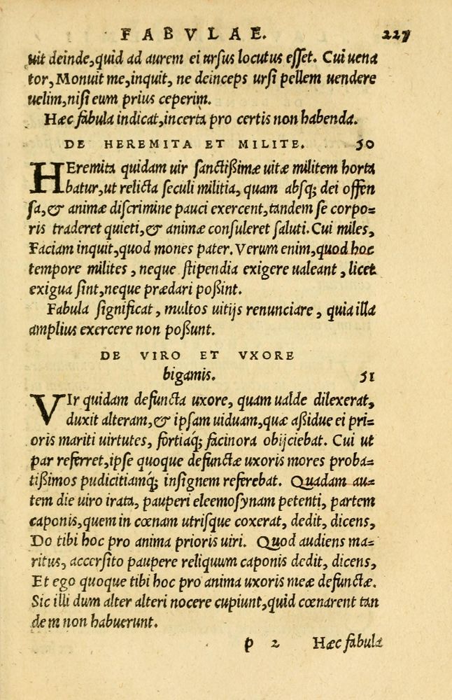 Scan 0201 of Aesopi Phrygis et aliorum fabulae