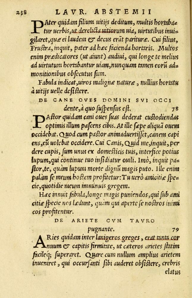 Scan 0212 of Aesopi Phrygis et aliorum fabulae