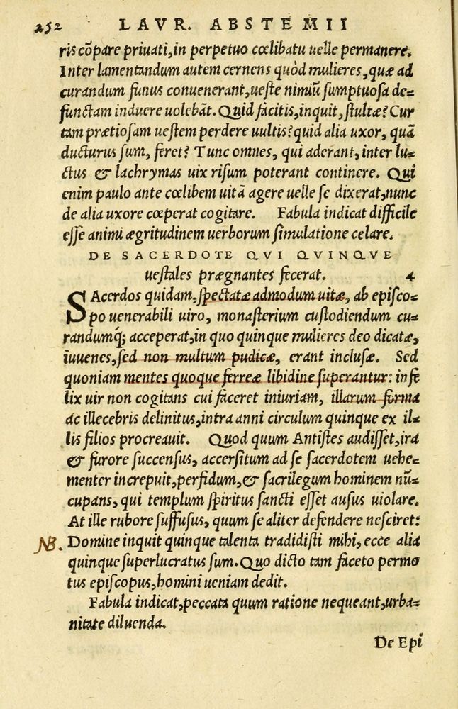Scan 0226 of Aesopi Phrygis et aliorum fabulae