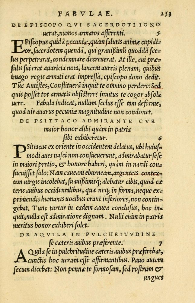 Scan 0227 of Aesopi Phrygis et aliorum fabulae