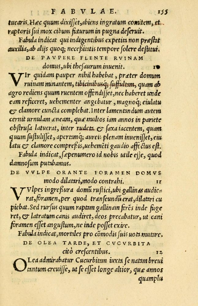 Scan 0229 of Aesopi Phrygis et aliorum fabulae