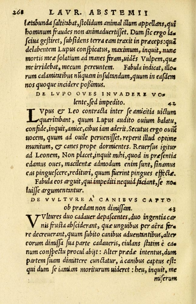 Scan 0242 of Aesopi Phrygis et aliorum fabulae