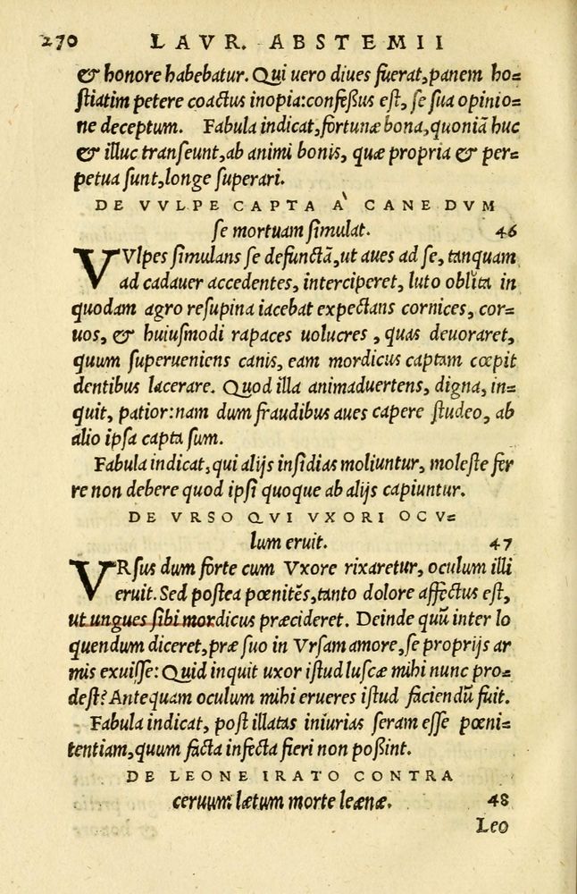 Scan 0244 of Aesopi Phrygis et aliorum fabulae
