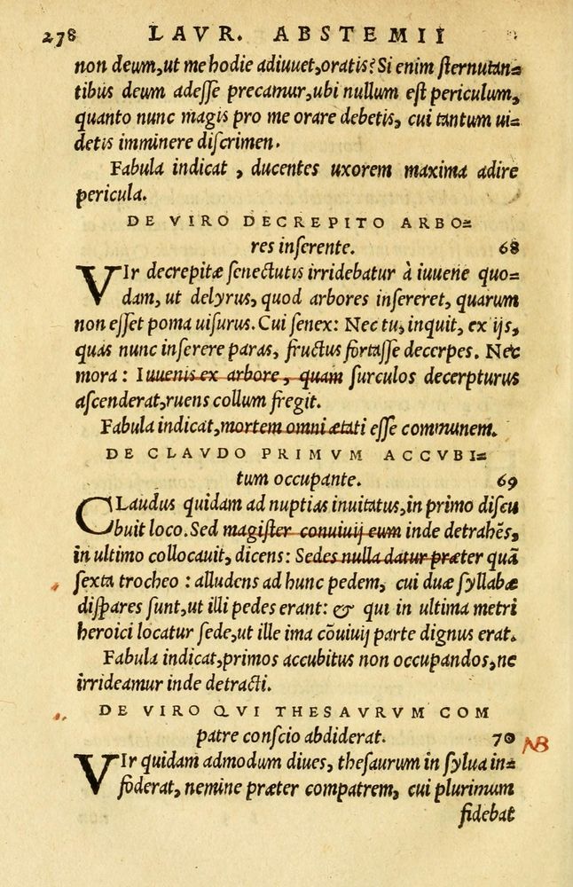 Scan 0252 of Aesopi Phrygis et aliorum fabulae