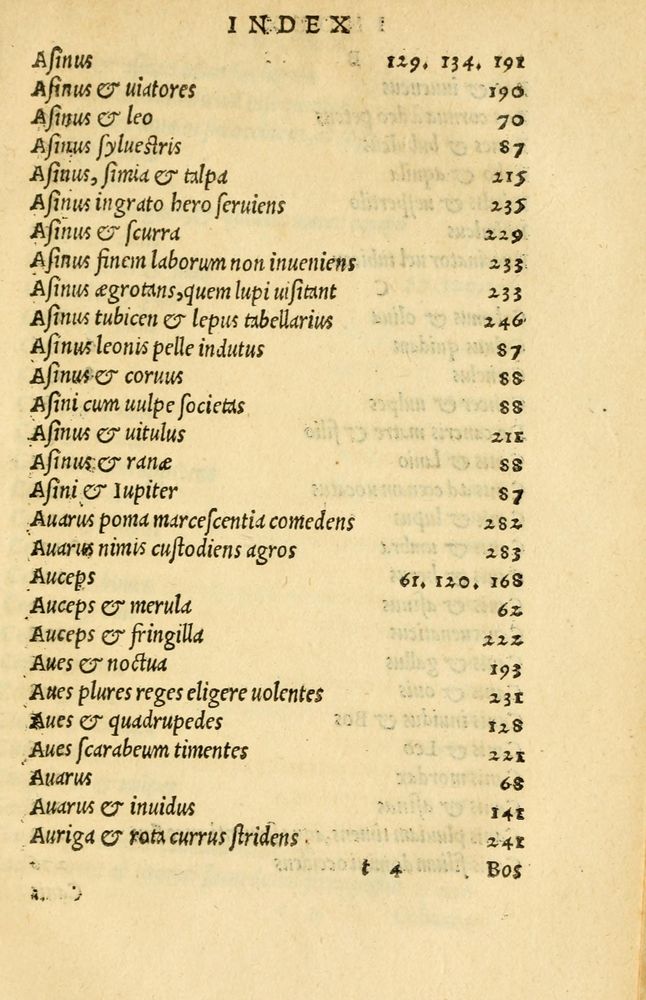 Scan 0269 of Aesopi Phrygis et aliorum fabulae