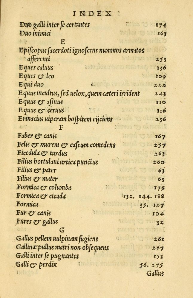 Scan 0273 of Aesopi Phrygis et aliorum fabulae