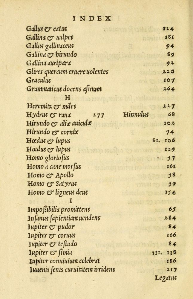 Scan 0274 of Aesopi Phrygis et aliorum fabulae