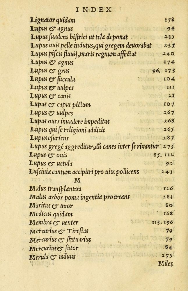 Scan 0276 of Aesopi Phrygis et aliorum fabulae