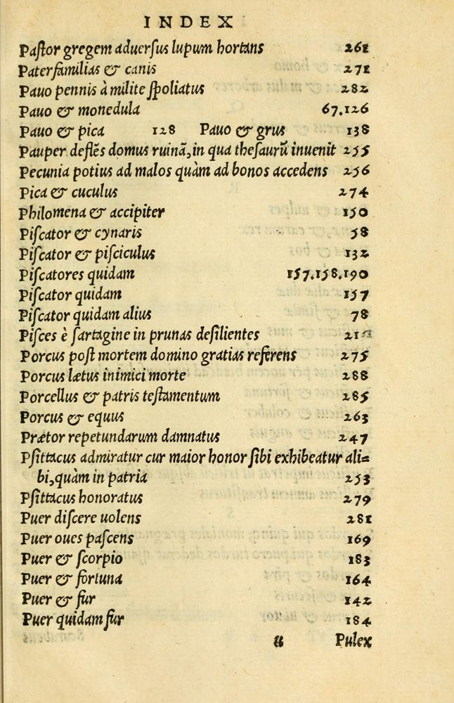 Scan 0279 of Aesopi Phrygis et aliorum fabulae