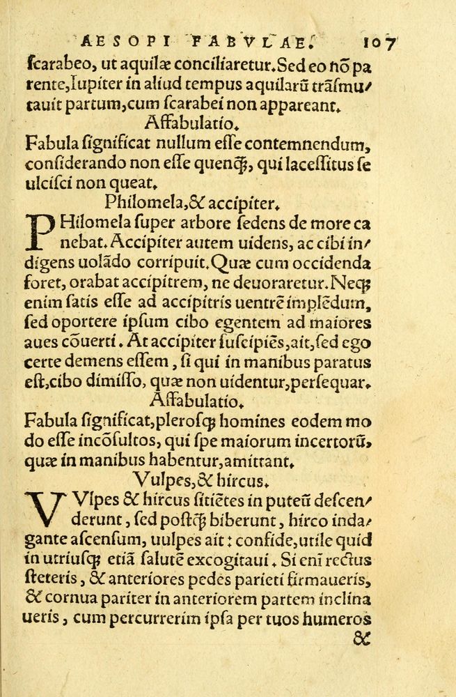 Scan 0111 of Aesopi Phrygis fabellae græce & latine