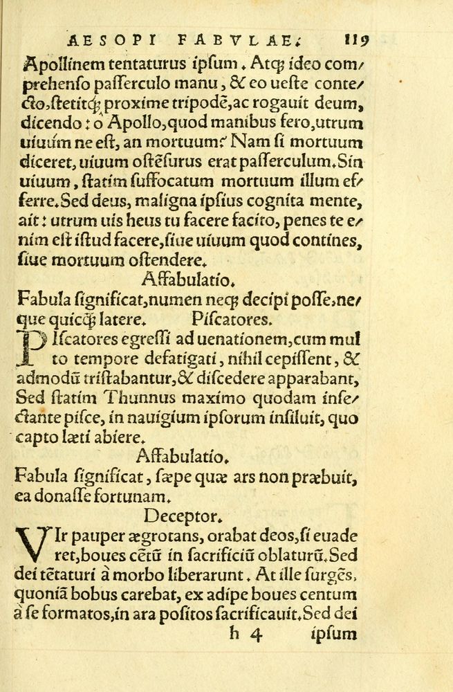 Scan 0123 of Aesopi Phrygis fabellae græce & latine