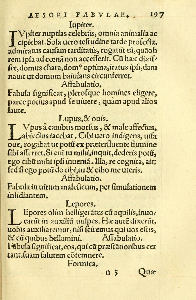 Scan 0201 of Aesopi Phrygis fabellae græce & latine