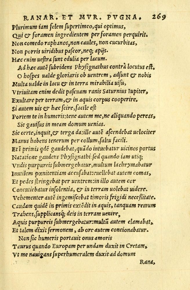 Scan 0273 of Aesopi Phrygis fabellae græce & latine