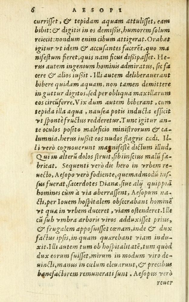 Scan 0012 of Aesopi Phrigis Et Aliorvm Fabvlae