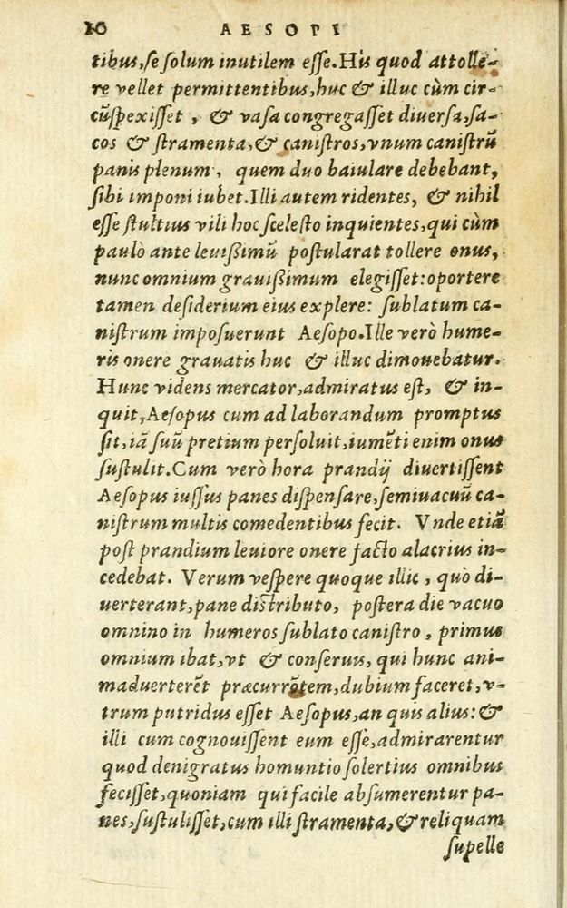 Scan 0016 of Aesopi Phrigis Et Aliorvm Fabvlae