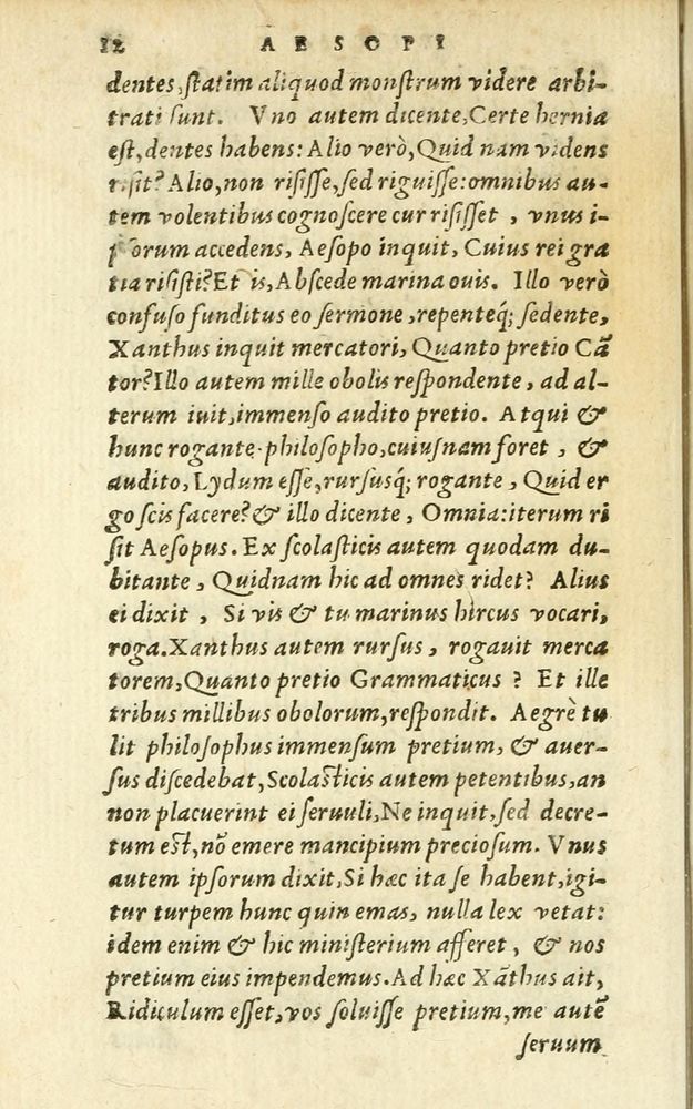 Scan 0018 of Aesopi Phrigis Et Aliorvm Fabvlae