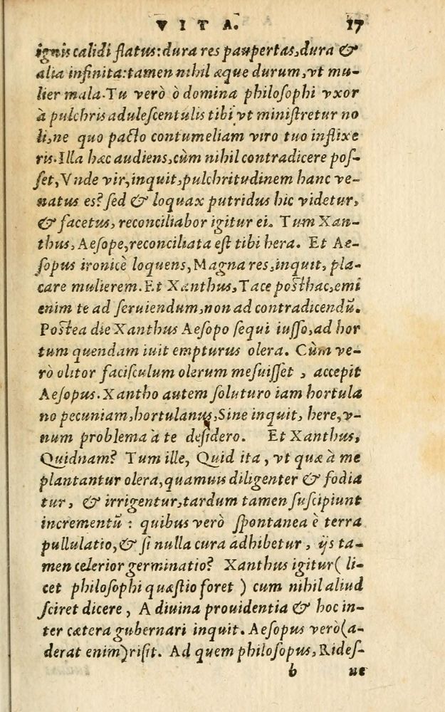 Scan 0023 of Aesopi Phrigis Et Aliorvm Fabvlae