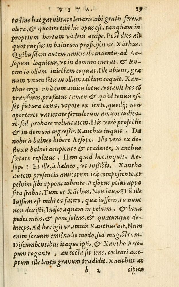 Scan 0025 of Aesopi Phrigis Et Aliorvm Fabvlae
