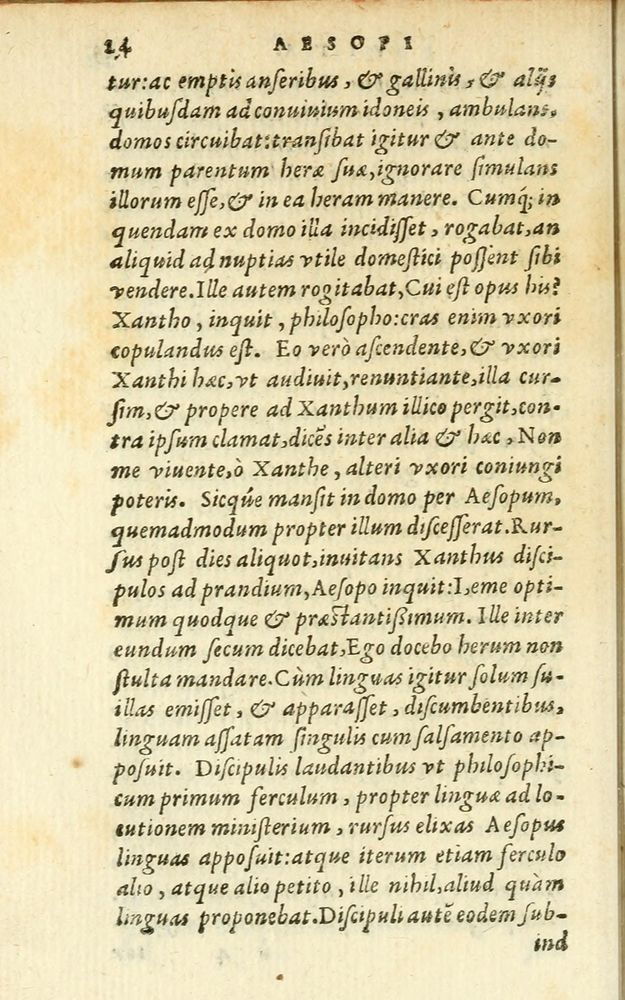Scan 0030 of Aesopi Phrigis Et Aliorvm Fabvlae