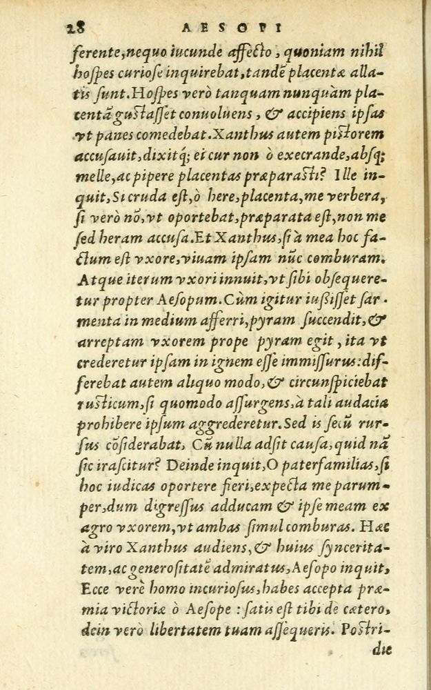 Scan 0034 of Aesopi Phrigis Et Aliorvm Fabvlae