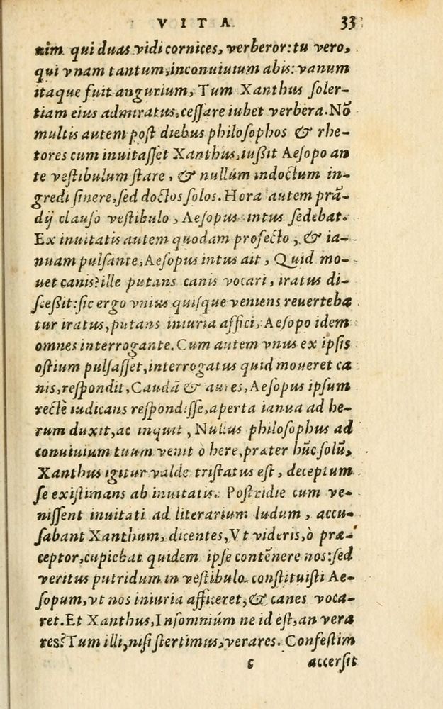 Scan 0039 of Aesopi Phrigis Et Aliorvm Fabvlae