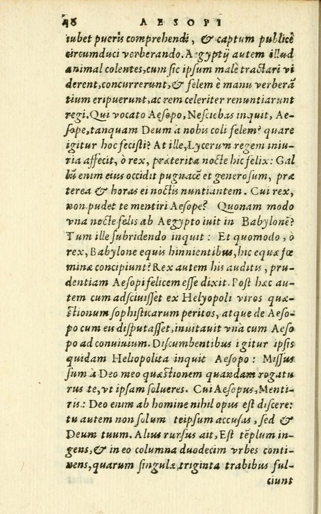 Scan 0052 of Aesopi Phrigis Et Aliorvm Fabvlae