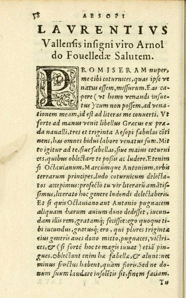 Scan 0064 of Aesopi Phrigis Et Aliorvm Fabvlae