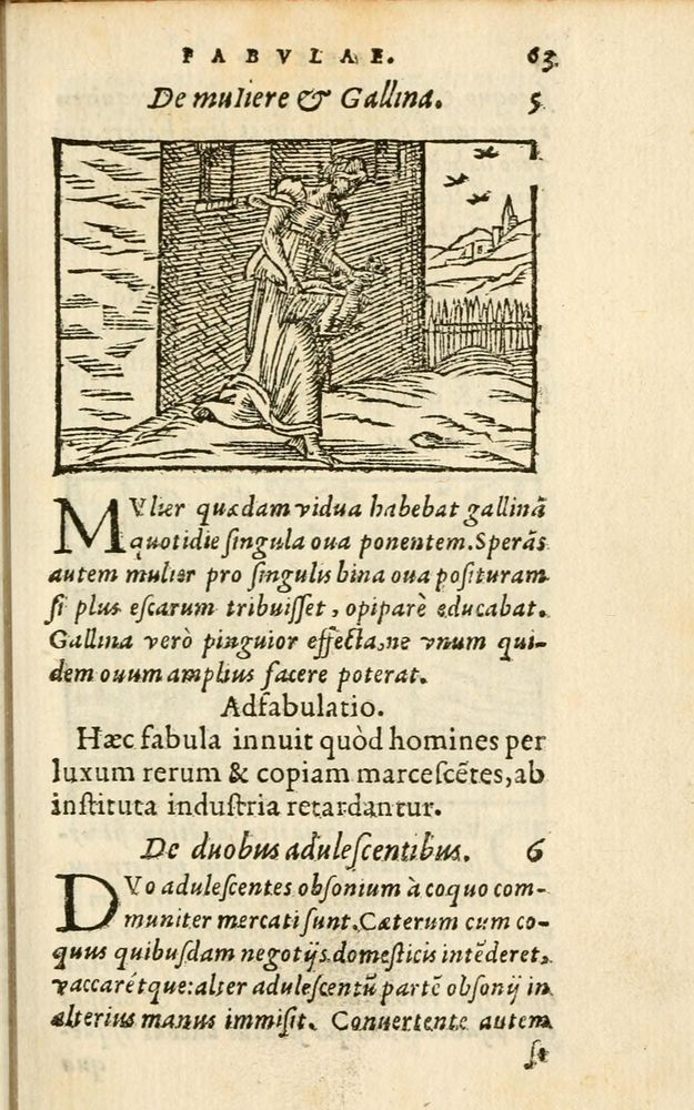 Scan 0069 of Aesopi Phrigis Et Aliorvm Fabvlae