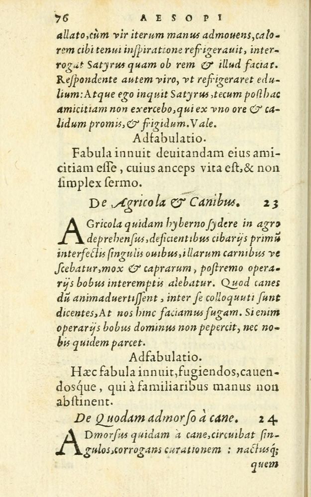 Scan 0082 of Aesopi Phrigis Et Aliorvm Fabvlae