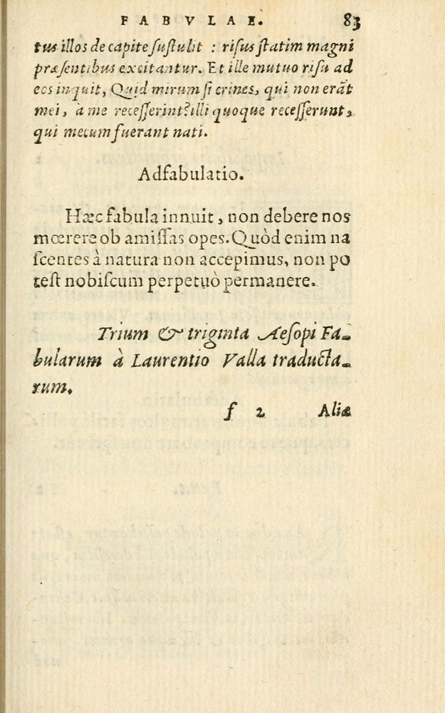 Scan 0089 of Aesopi Phrigis Et Aliorvm Fabvlae