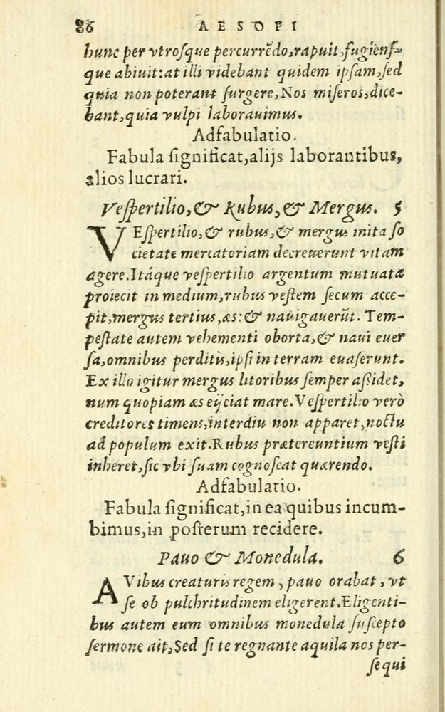 Scan 0092 of Aesopi Phrigis Et Aliorvm Fabvlae