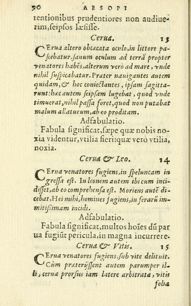 Scan 0096 of Aesopi Phrigis Et Aliorvm Fabvlae