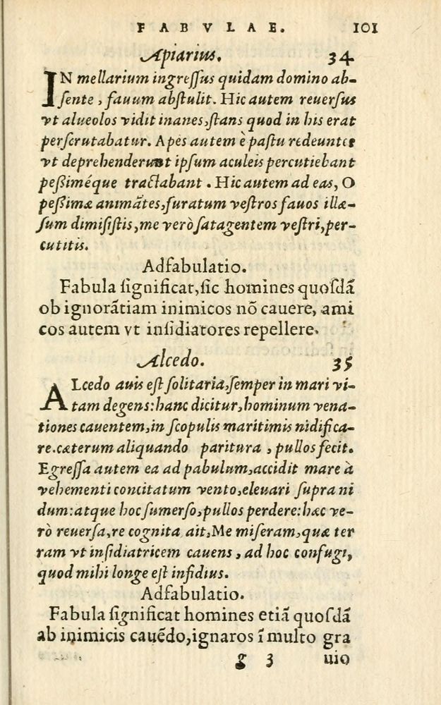 Scan 0107 of Aesopi Phrigis Et Aliorvm Fabvlae