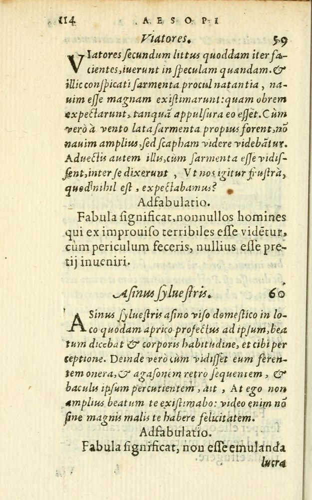 Scan 0120 of Aesopi Phrigis Et Aliorvm Fabvlae