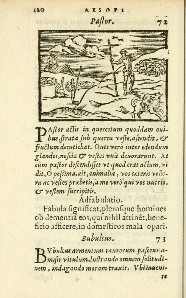 Scan 0126 of Aesopi Phrigis Et Aliorvm Fabvlae