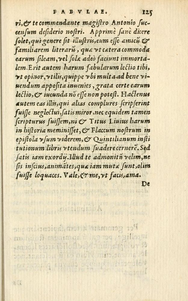 Scan 0131 of Aesopi Phrigis Et Aliorvm Fabvlae