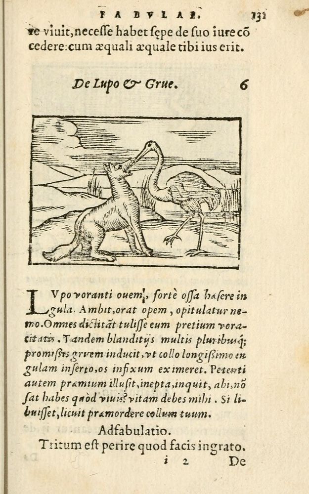 Scan 0137 of Aesopi Phrigis Et Aliorvm Fabvlae