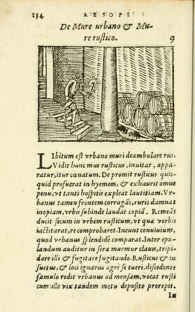 Scan 0140 of Aesopi Phrigis Et Aliorvm Fabvlae