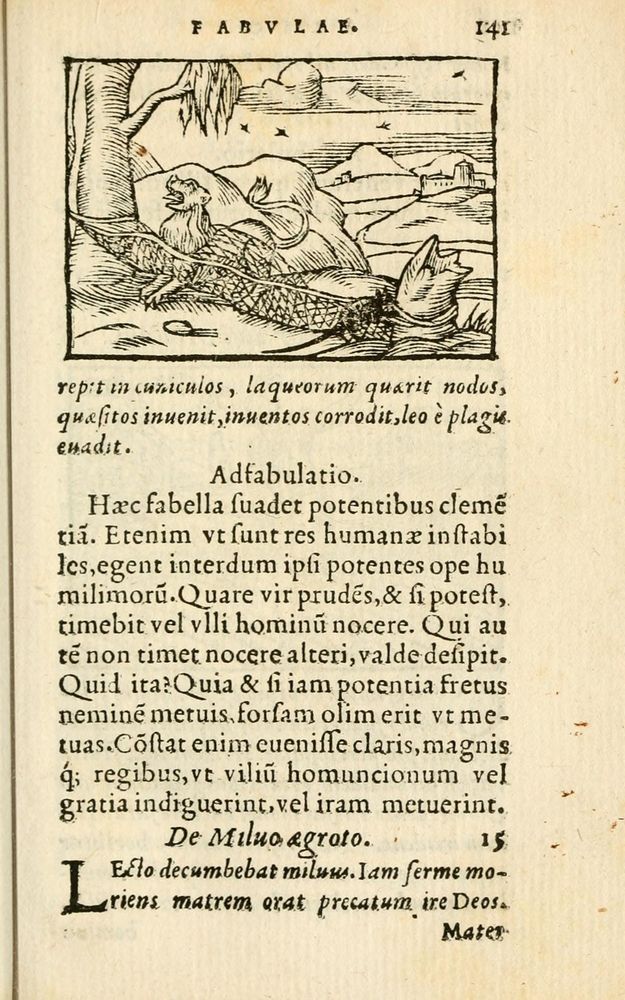 Scan 0147 of Aesopi Phrigis Et Aliorvm Fabvlae