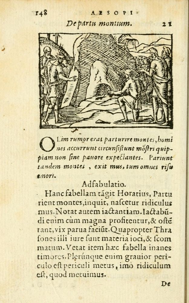 Scan 0154 of Aesopi Phrigis Et Aliorvm Fabvlae