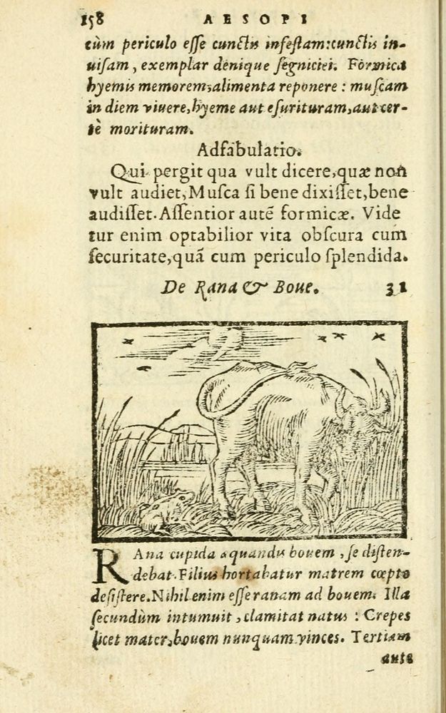 Scan 0164 of Aesopi Phrigis Et Aliorvm Fabvlae