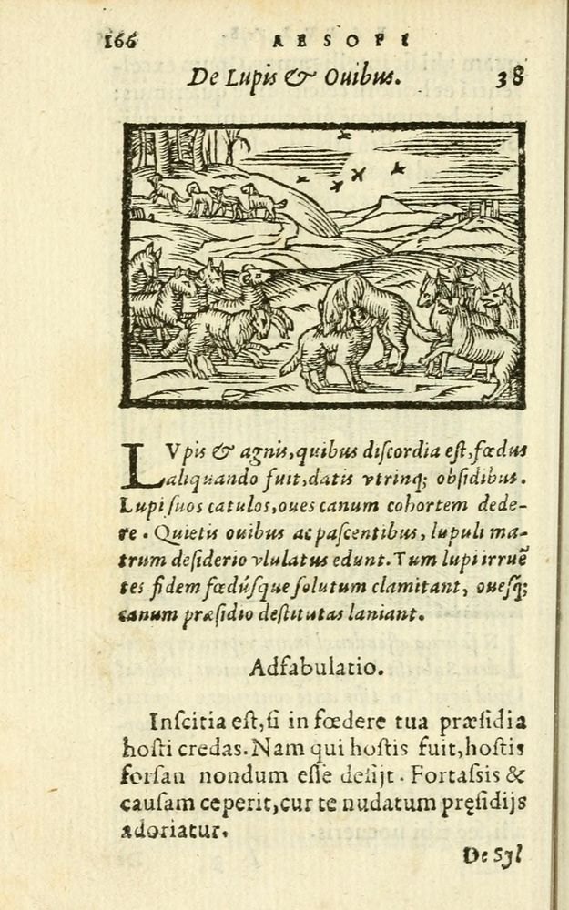 Scan 0172 of Aesopi Phrigis Et Aliorvm Fabvlae