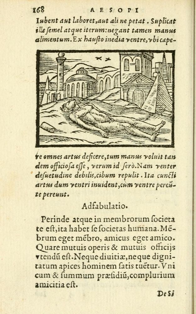 Scan 0174 of Aesopi Phrigis Et Aliorvm Fabvlae