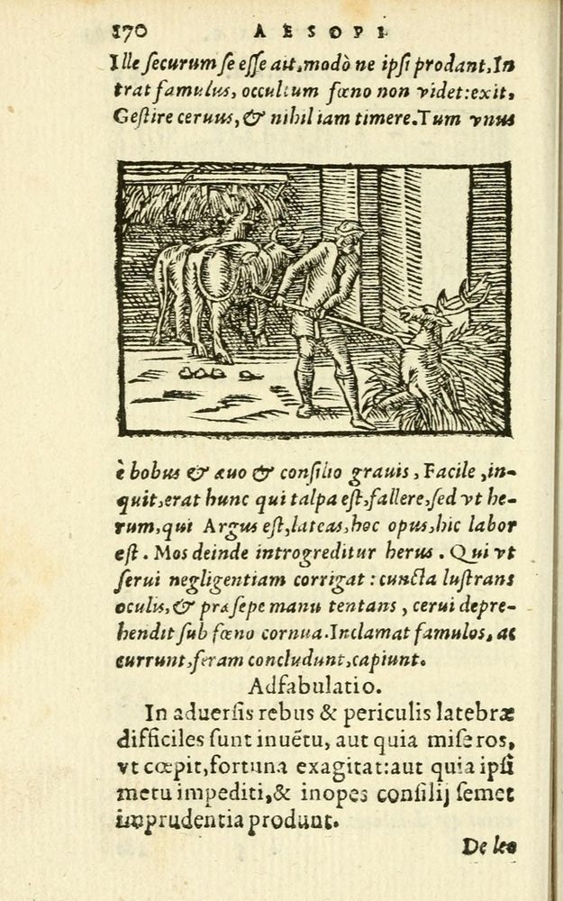 Scan 0176 of Aesopi Phrigis Et Aliorvm Fabvlae
