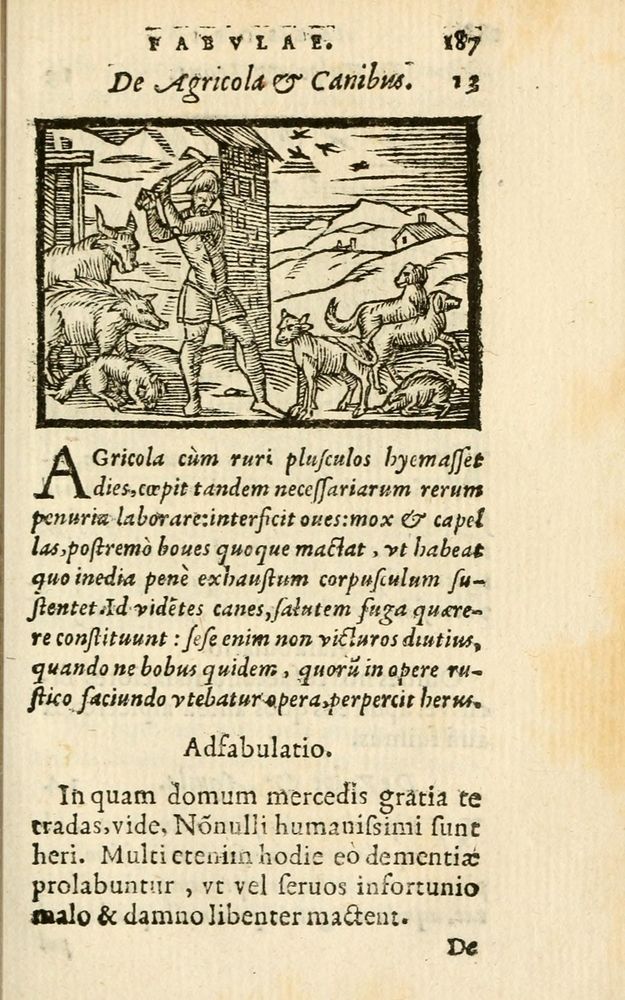Scan 0193 of Aesopi Phrigis Et Aliorvm Fabvlae