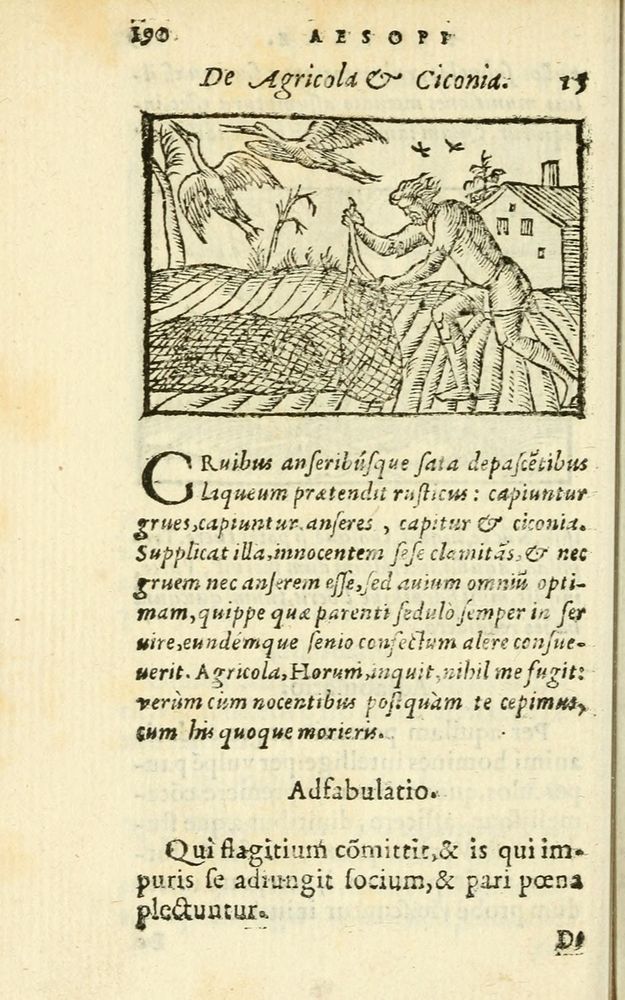 Scan 0196 of Aesopi Phrigis Et Aliorvm Fabvlae