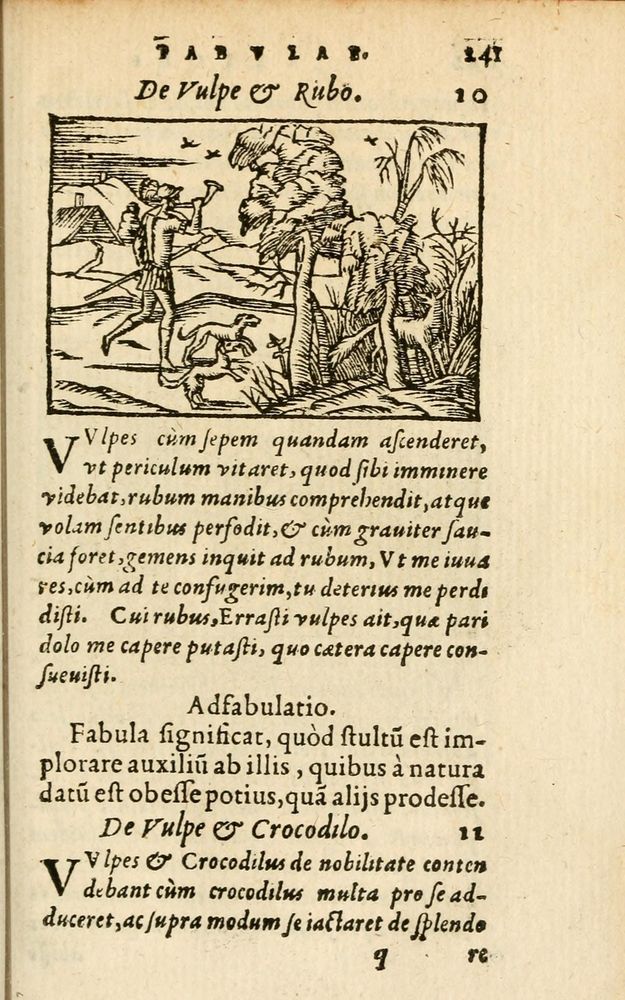 Scan 0247 of Aesopi Phrigis Et Aliorvm Fabvlae